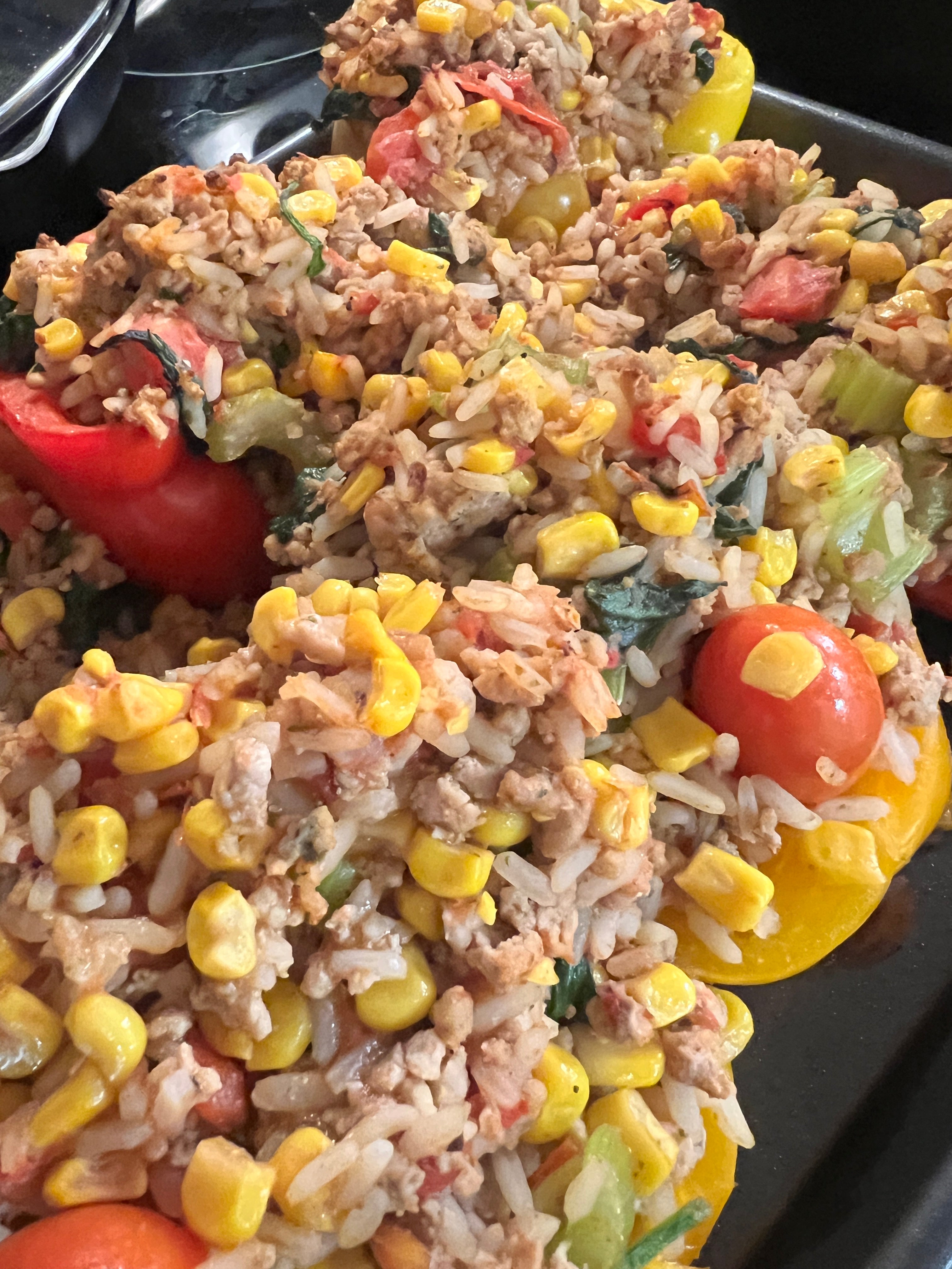 Turkey Stuffed Pepper Bowl